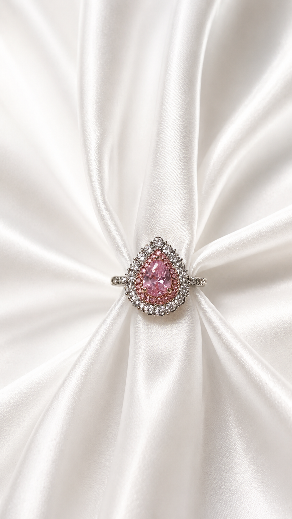 Rose Radiance Droplet Ring | Buy 1 Get 1 Free
