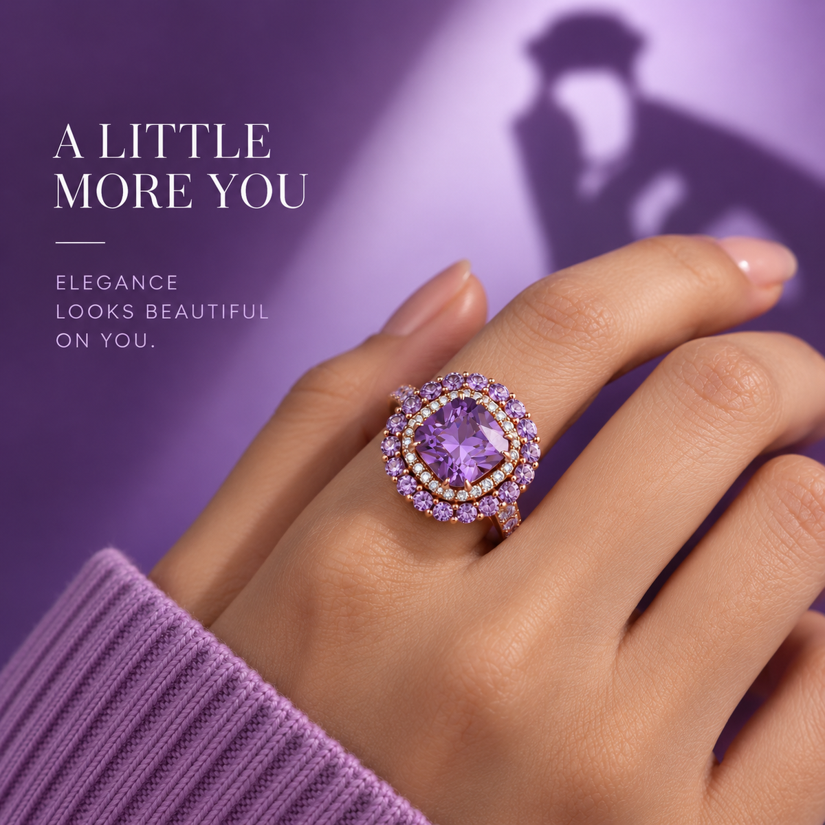 Violet Vibrance™  Ring | Buy 1 Get 1 Free
