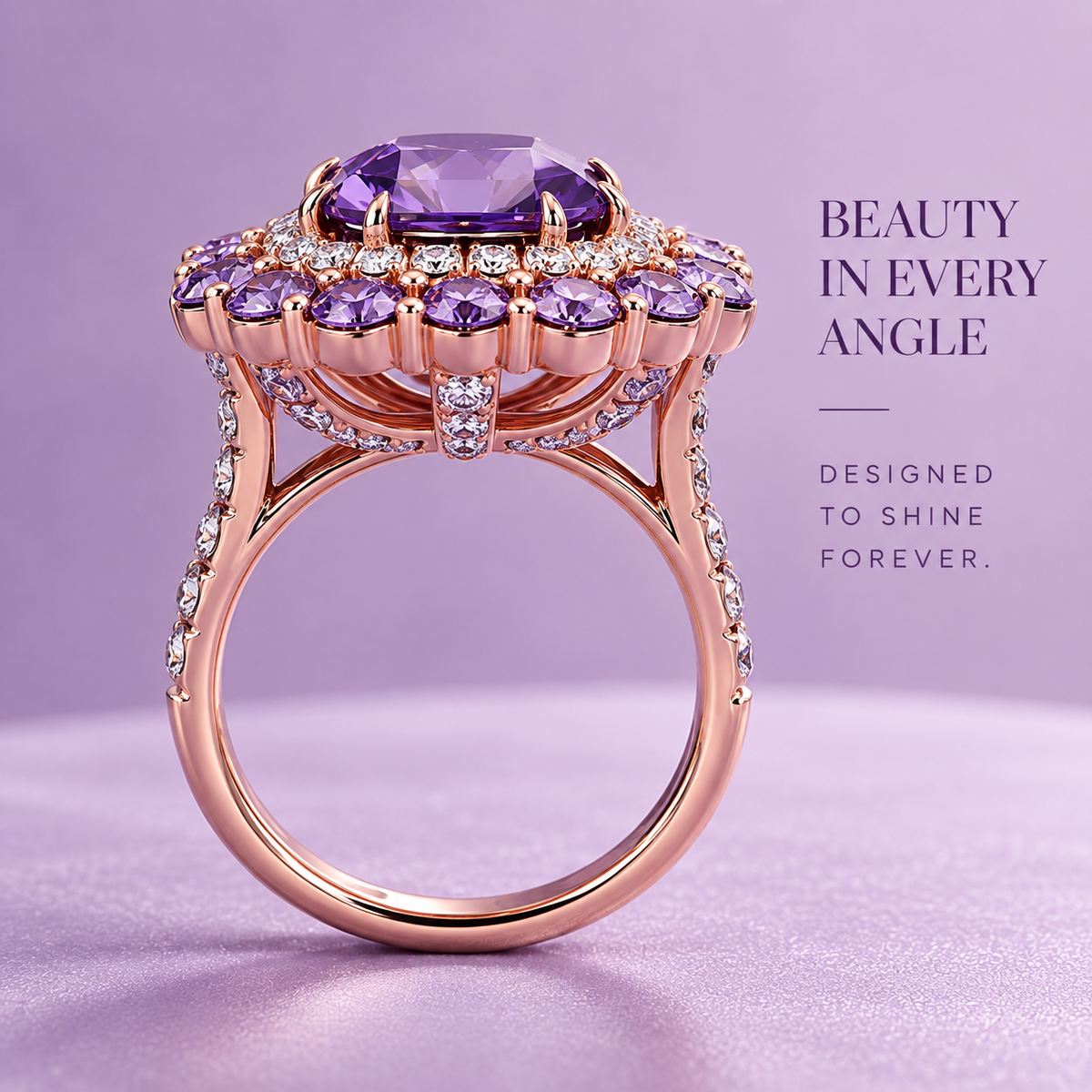 Violet Vibrance™  Ring | Buy 1 Get 1 Free