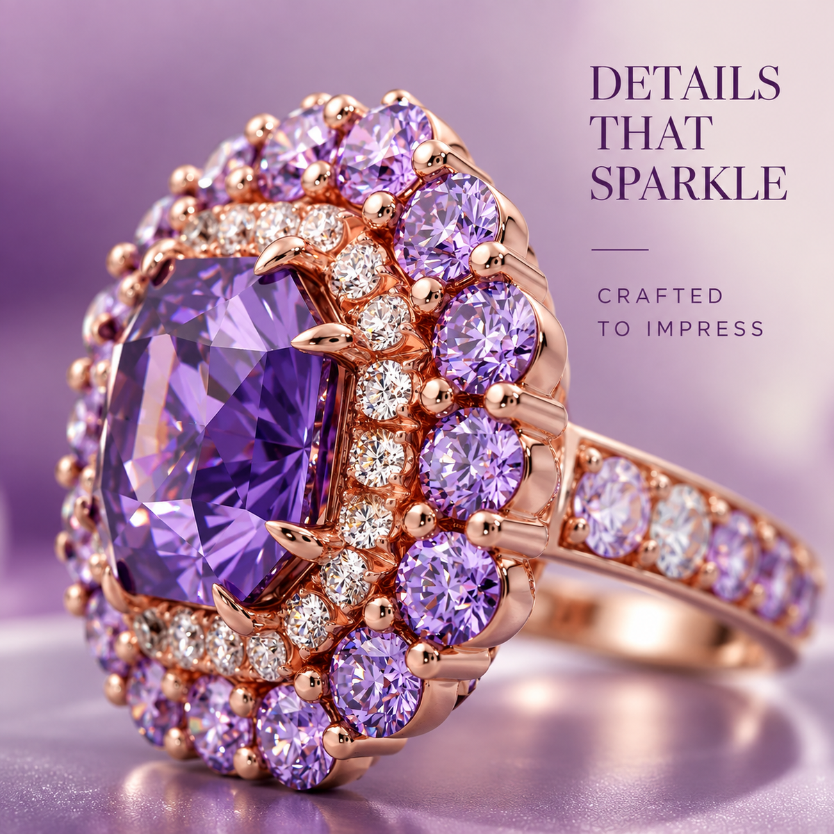 Violet Vibrance™  Ring | Buy 1 Get 1 Free