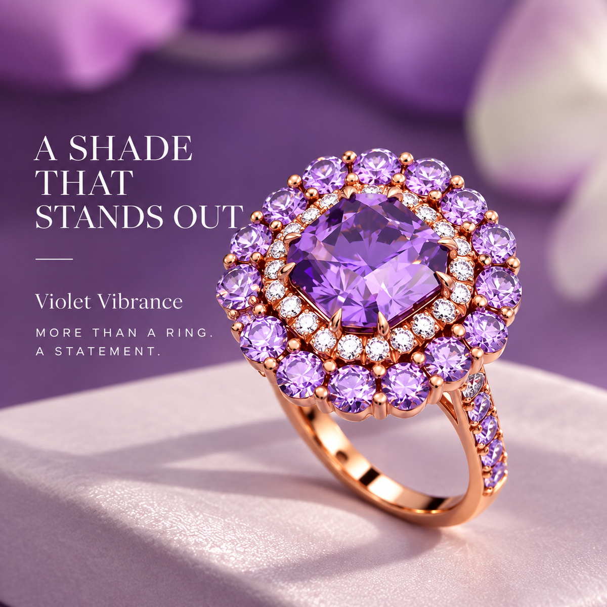 Violet Vibrance™  Ring | Buy 1 Get 1 Free