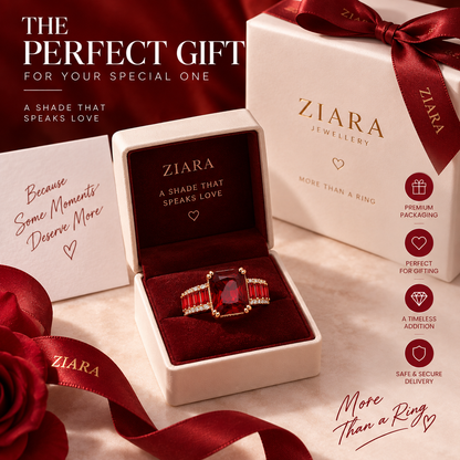Heart of Fire Ruby Ring | Buy 1 Get 1 Free