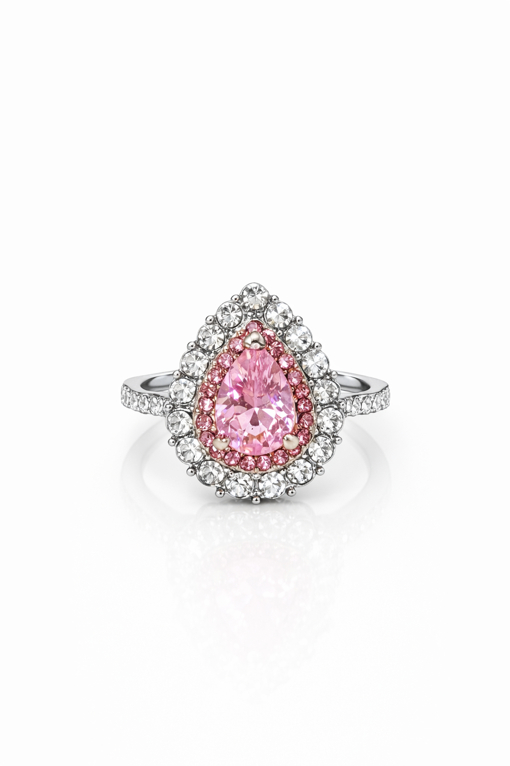 Rose Radiance Droplet Ring | Buy 1 Get 1 Free