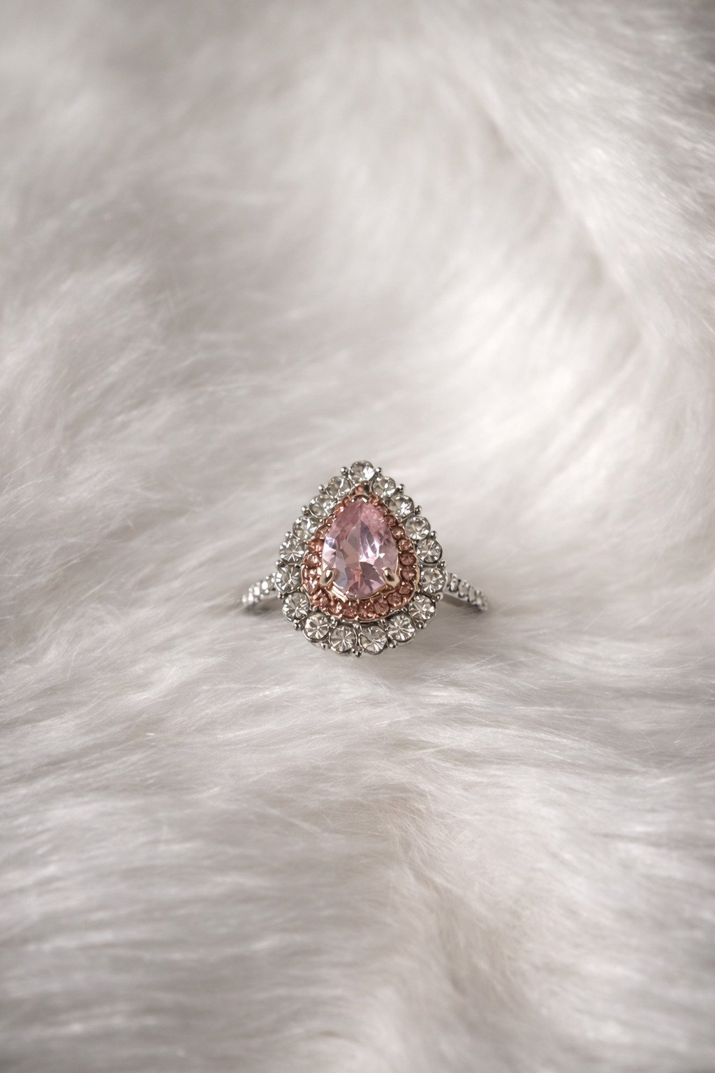 Rose Radiance Droplet Ring | Buy 1 Get 1 Free