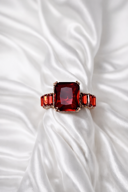 Heart of Fire Ruby Ring | Buy 1 Get 1 Free