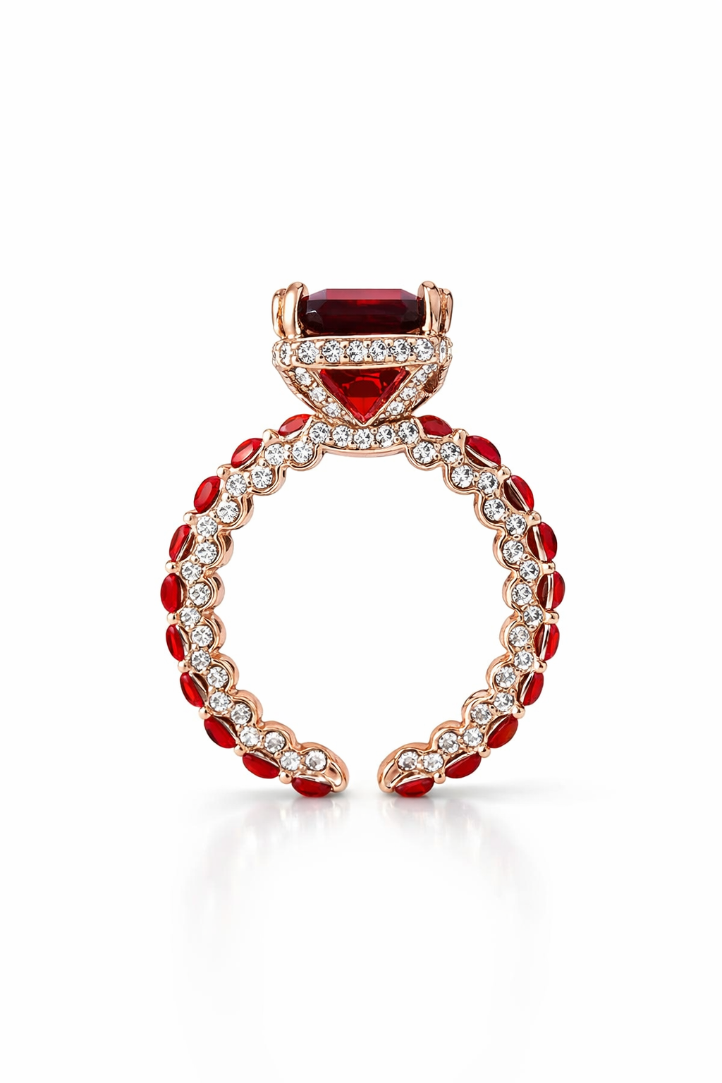 Heart of Fire Ruby Ring | Buy 1 Get 1 Free