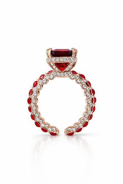 Heart of Fire Ruby Ring | Buy 1 Get 1 Free