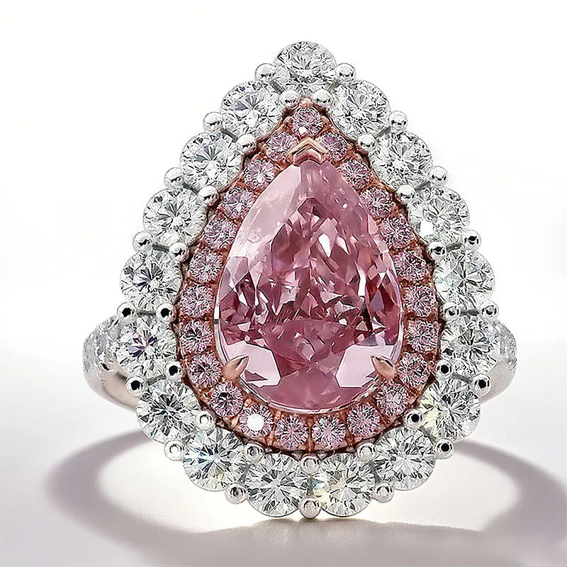 Rose Radiance Droplet Ring | Buy 1 Get 1 Free