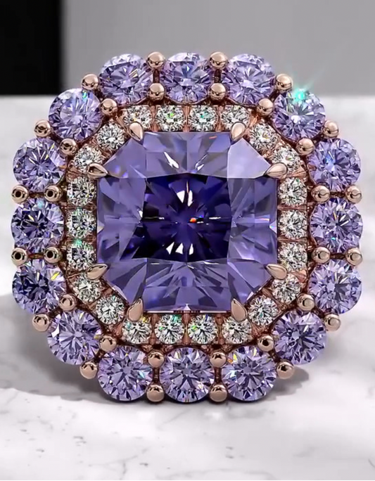 Violet Vibrance Ring | Buy 1 Get 1 Free